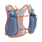 Preview: Camelbak Trail run vest captain's blue spicy orange mit 2 x 500 ml Quick Stow-Flasche