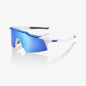 Preview: 100% Speedcraft Short matte white/metallic blue Brille