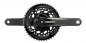 Preview: Sram Force AXS DUB 2x12 46-33 170mm black/iridescent Kurbelgarnitur