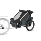 Preview: Thule Chariot Cross 2 Double 2025 dark slate Kinderanhänger