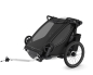 Preview: Thule Chariot Sport 2 Double 2025 black Kinderanhänger