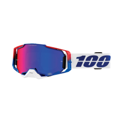 100% Armega Genesis white Goggles