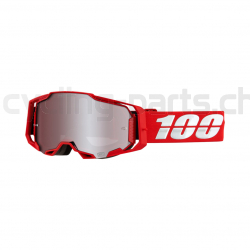 100% Armega war red Goggles