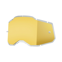 100% Ersatzlinse injected gold zu Racecraft 2 /Accuri 2 /Strata 2 Goggle