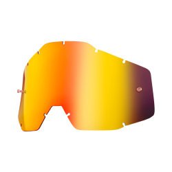 100% Ersatzlinse red mirror/smoke zu Racecraft /Accuri /Strata Goggle