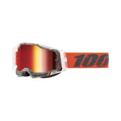 100% Racecraft 2 Schrute Mirror Red Goggles