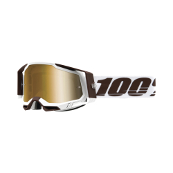 100% Racecraft 2 Snowbird Mirror Gold Goggles