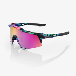 100% Speedcraft Peter Sagan LE Soft Tact Tie Dye -Purple Multilayer Brille