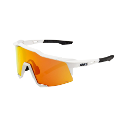 100% Speedcraft Tall Soft Tact Off White-HiPER Red Brille