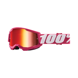 100% Strata 2 Youth Fletcher Mirror Red Goggles