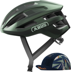 Abus PowerDome ACE moss green L 57 - 61 cm Helm