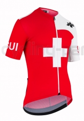 Assos Suisse Fed Jersey S9 TARGA national red