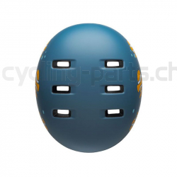 Bell Lil Ripper matte gray/blue fish XS 45-52 cm Kinderhelm