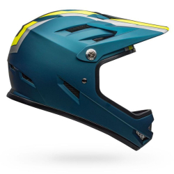 Bell Sanction matte blue/hi-viz XS 48-51 cm Kinder-/Jugendhelm