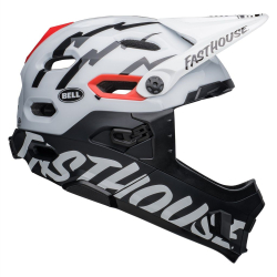 Bell Super DH Spherical MIPS m/g white/black fasthouse L 58-62 cm Helm