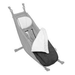 Croozer Winter-Set zu Babysitz graphite blue