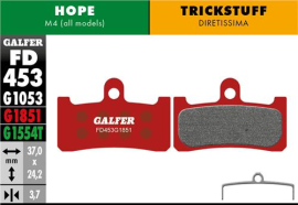 Galfer Advanced FD453 Hope M4/Trickstuff Diretissima Bremsbeläge