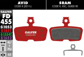 Galfer Advanced FD455 Sram Code/Code R/Code RSC/DB8 Bremsbeläge