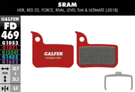 Galfer Advanced FD459 Sram Red 22/Force 22, Rival 22/Level TLM/Ultimate Bremsbeläge