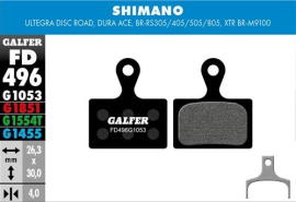 Galfer Performance FD496 Shimano Road/XTR M9100 Bremsbeläge