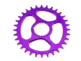 Garbaruk Shimano XTR M9100 Oval 30 Zähne purple Kettenblatt