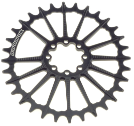 Garbaruk Sram Eagle/Eagle T-Type 8-bolt Oval Boost 30 Zähne black Kettenblatt