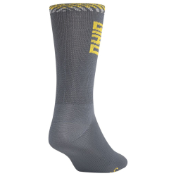 Giro Comp Racer High Rise dark shark/spectra yellow Socken