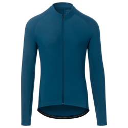 Giro Men Chrono LS harbor blue Thermal Jersey