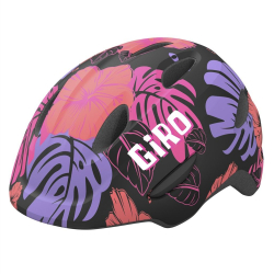 Giro Scamp MIPS matte black floral XS 45-49 cm Kinderhelm