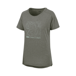 iXS Women Flow Tech Tee contour graphite