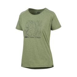 iXS Women Flow Tech Tee contour olive