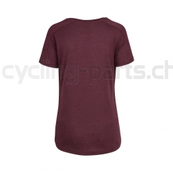 iXS Women Flow Tech Tee contour raisin