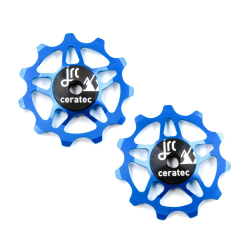 JRC Components Ceramic Shimano Ultegra RD-R8150/105 RD-R7150 Di2 12-fach blue Schaltwerkrädchen