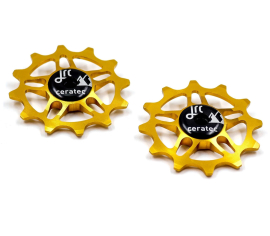 JRC Components Ceramic Sram Red AXS/Force AXS/Rival AXS gold Schaltwerkrädchen