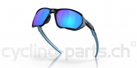 Oakley Plazma Matte Black/Prizm Saphire Polarized Brille