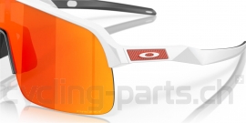 Oakley Sutro Lite Matte White/Prizm Ruby Brille