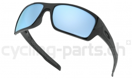 Oakley Turbine Polished Black/Prizm Deep Water Polarized Brille