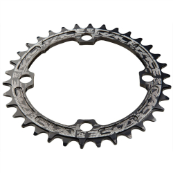 Race Face 104 BCD Chainring Sram/Shimano 1x10 - 1x12 34 Zähne black Kettenblatt