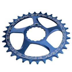 Race Face Cinch Direct Mount Narrow Wide 3.5mm Offset 1x10/11/12 32 Zähne blue Kettenblatt