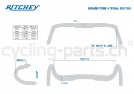 Ritchey WCS Butano Internal Routing 44cm Lenker