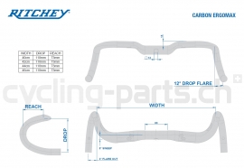 Ritchey WCS ErgoMax Carbon 42cm Lenker