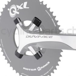 Rotor Crank Cover Kurbel - Abdeckplatten mit Schrauben Shimano Dura Ace FC-R9000