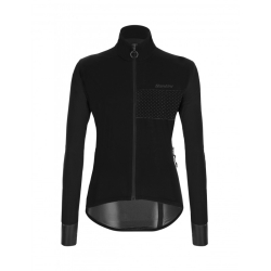 Santini Damen Guard Nimbus wasserfeste Jacke schwarz