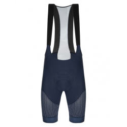 Santini Forza Indoor Herren kurze Trägerhosen blau