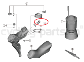 Shimano Dura Ace ST-R9270/Ultegra ST-R8170 Disc Schalt/Bremshebel - Verbindungsschraube SM-BH90 M9