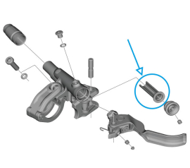 Shimano XTR BL-M9100 Bremsgriff-Membran