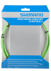 Shimano Bremszug-Set grün Road