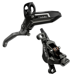 Sram Level Ultimate Stealth 2-Kolben gloss black Scheibenbremse vorne