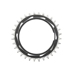 Sram XX SL Eagle Transmission Powermeter Direct Mount 3mm Offset 36 Zähne 1x12 black/silver Kettenblatt