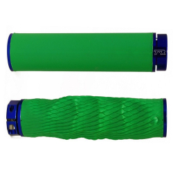 TMR Designs Imprint Grips Premium grün/blau Lenkergriffe